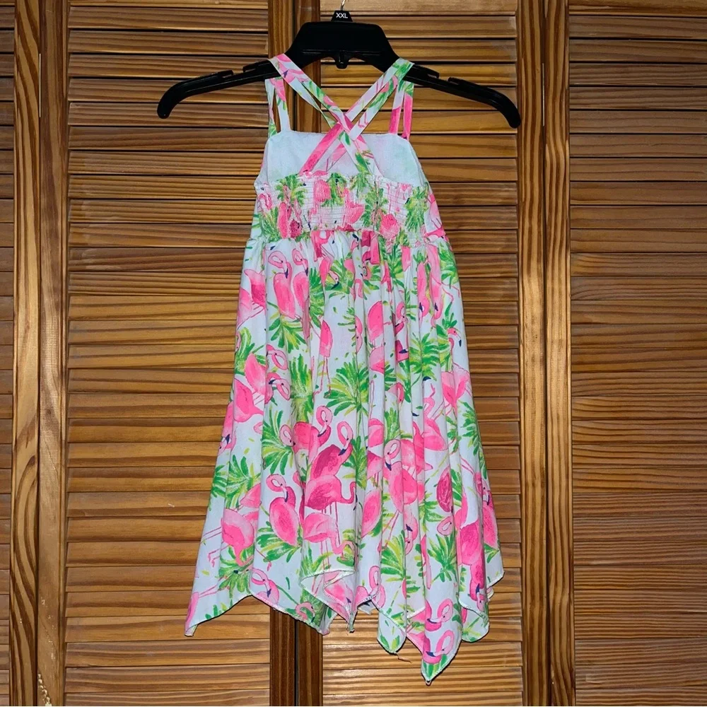 Tommy Bahama‎ Girl’s Flamingo Sundress Size 4
